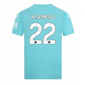 Wolves Nelson Semedo #22 Tredje trøje 2023-24 Kort ærmer